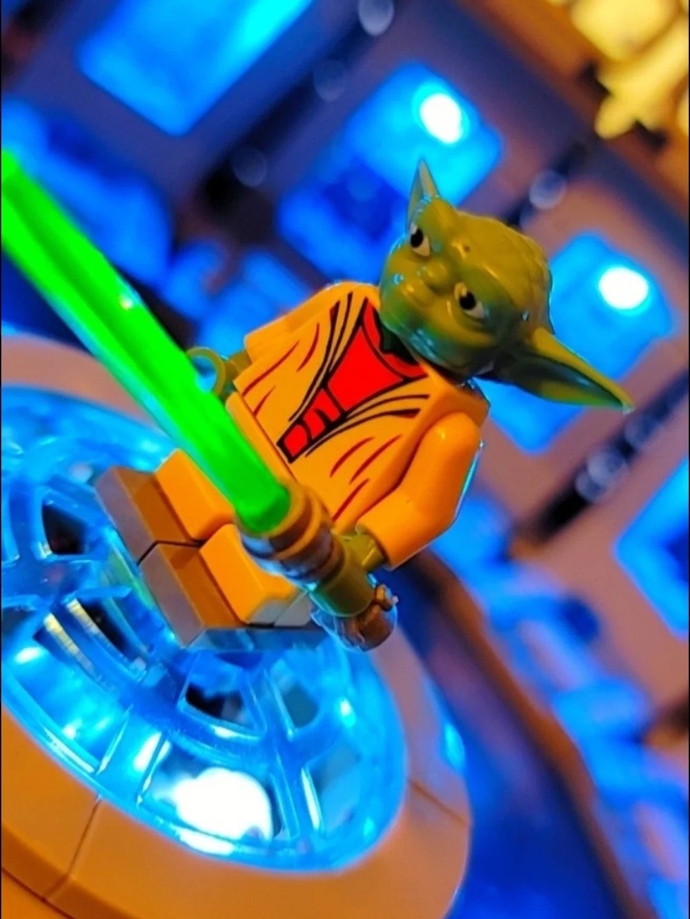 Star Wars Yoda Minifigure Lego Compatible
